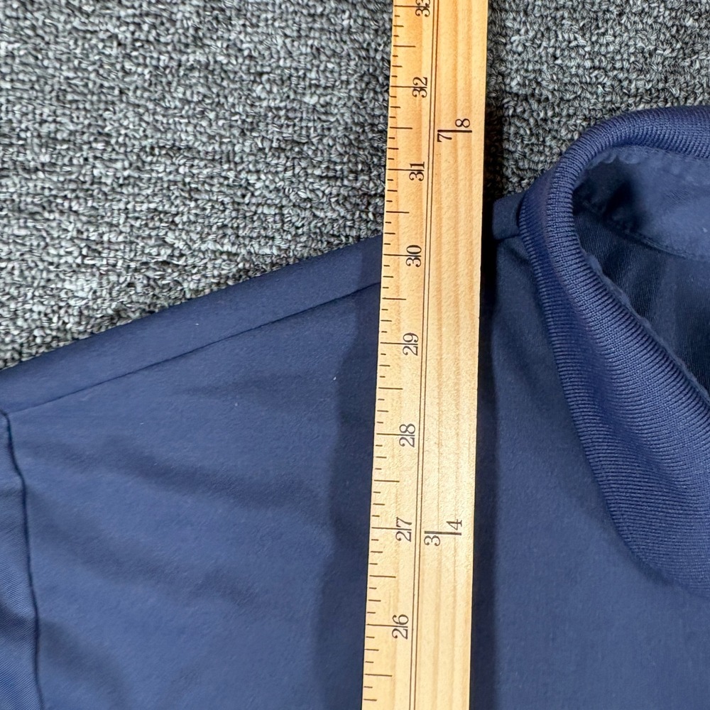 Polo Ralph Lauren Performance Polo Mens XL Navy Blue Short Sleeve Stretch Logo - Picture 7 of 9